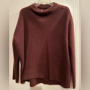 Vince cashmere funnel neck sweater
